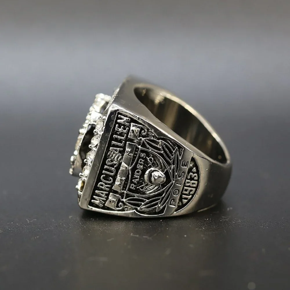 Oakland Vegas Raiders Championship Ring 1983 Super Bowl Ring‎ Fan Edition